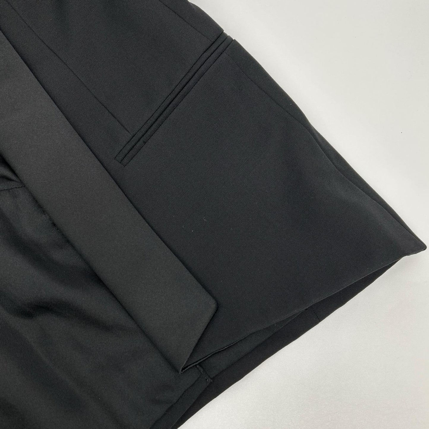 SAINT LAURENT PARIS Saint Laurent Paris 482512 Black Shawl-Collar Tuxedo Jacket Tailored Jacket Jacket