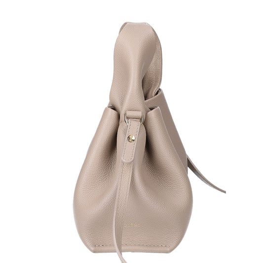 POLENE ポレーヌ 【新品同様】BHB0050MGRBR007 Numero Neuf Mini レザー 2WAY ショルダーバッグ