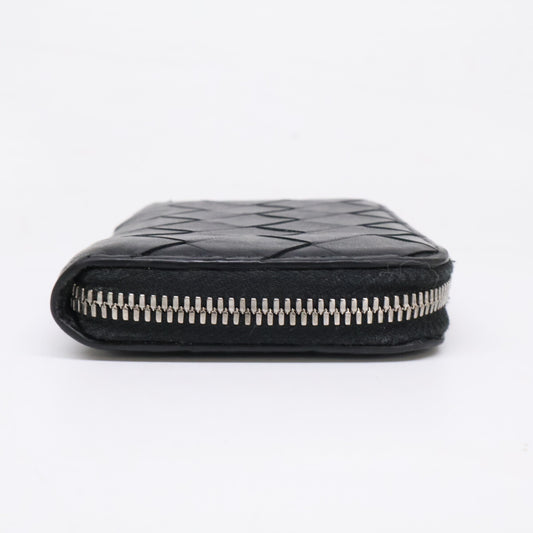 BOTTEGA VENETA ボッテガヴェネタ イントレチャート レザー ラウンドファスナー コインケース