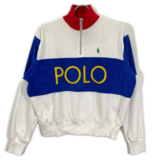 POLObyRalphLauren ポロラルフローレン ハーフジップトップス&ショーツ タオル生地セットアップ スーツ セットアップ