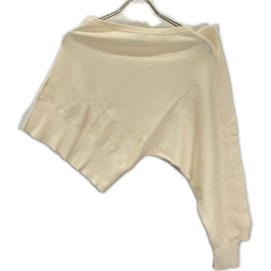 Max Mara マックスマーラ アイボリー A4.MMF.MGL.08T 変形ニット トップス