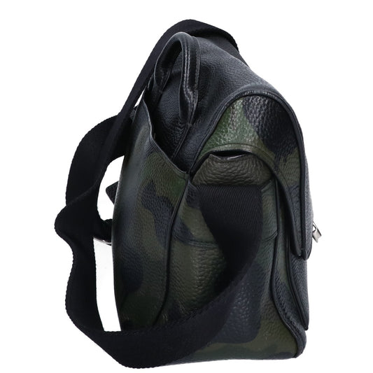 COACH コーチ 72009 カモフラ切替 レザー マンハッタンワイルドビースト ショルダーバッグ