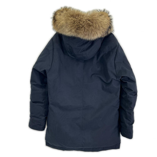 PYRENEX ピレネックス Navy MK009 ANNECY アヌシー Fur-Trimmed Down Jacket Jacket