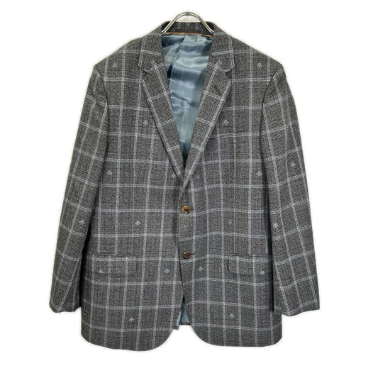GUCCI グッチ グレー Bee×チェック 2Pスーツ セットアップ 552806 スーツ セットアップ