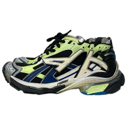 BALENCIAGA バレンシアガ 【美品】677403 RUNNER ランナー USED加工 メッシュ スニーカー シューズ