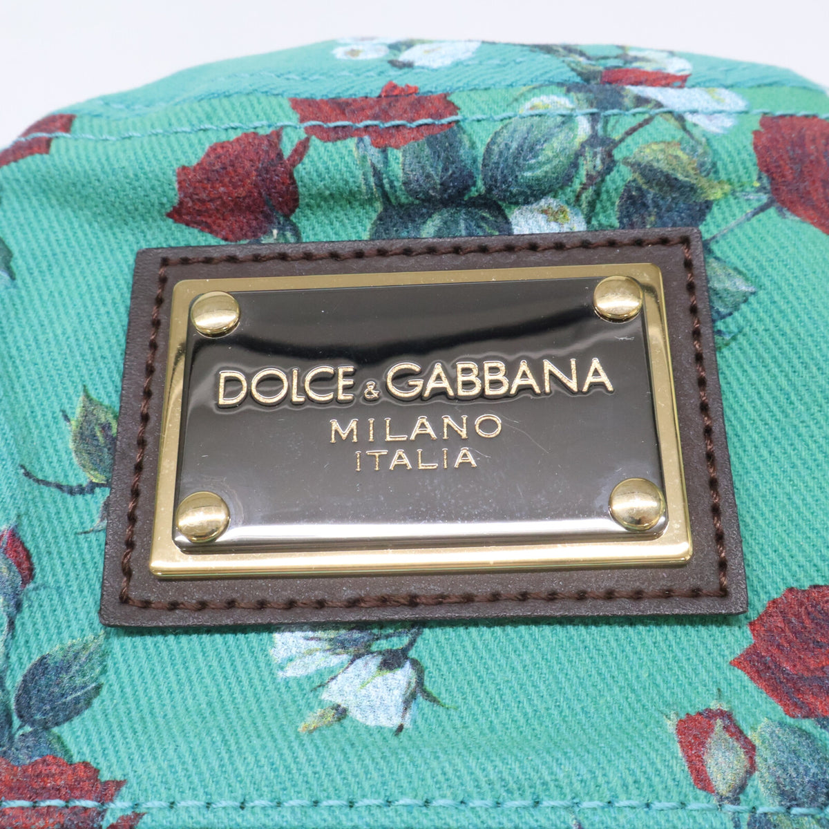 DOLCE&GABBANA ドルチェアンドガッバーナ 【美品/国内正規】GH742A/G8FP4 フラワープリント バケットハット 帽子