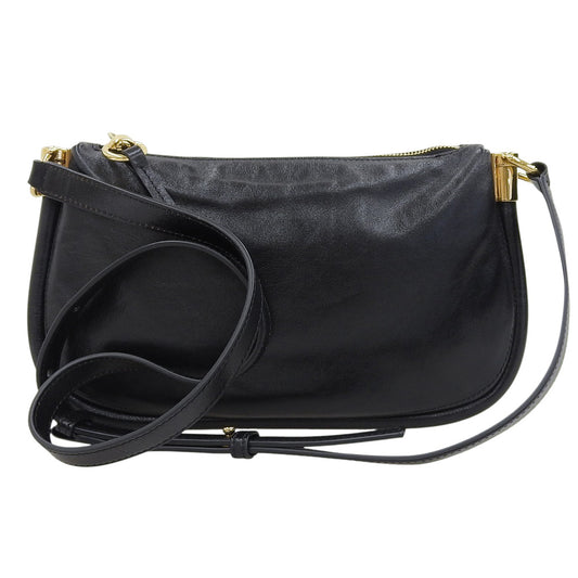 Chloe クロエ 美品 パラティ 24 ミニバッグ ショルダーバッグ レディース 黒 ブラック CHC24WP436O17001 ショルダーバッグ