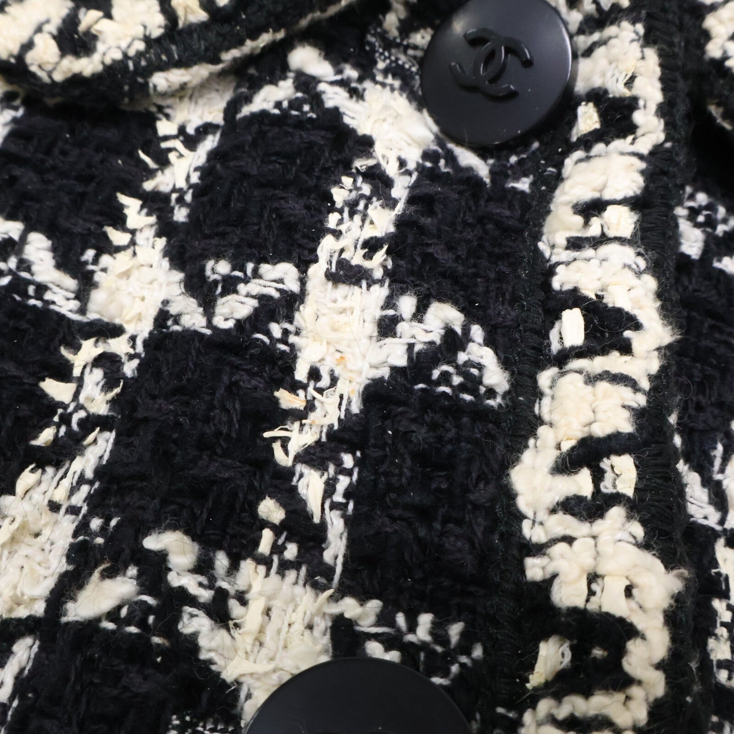 CHANEL シャネル 【国内正規】P09771V06207 ココマークボタン ツイード ジャケット ジャケット