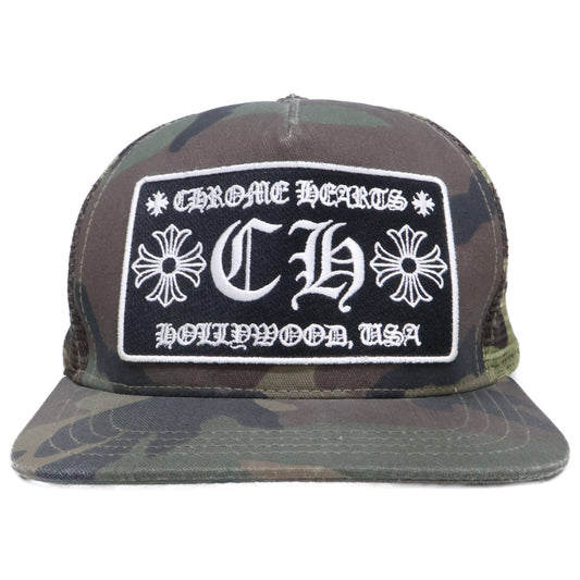 Chrome hearts クロムハーツ 【即決/国内正規】2238-304-3328 カモフラージュ トラッカー メッシュキャップ 帽子