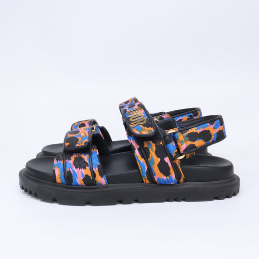 DIOR ディオール 【美品】KCQ549MZS57P36 ディオールアクト ベルクロ サンダル シューズ