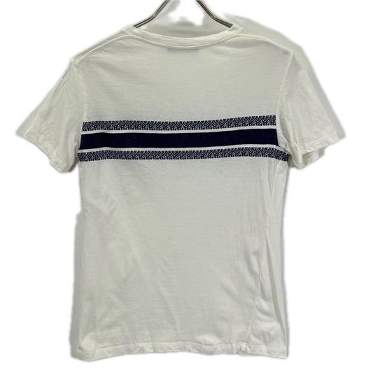 DIOR ディオール 21SS 143T04A4043 ホワイト コットン シグネチャーバンド ロゴ Tシャツ トップス