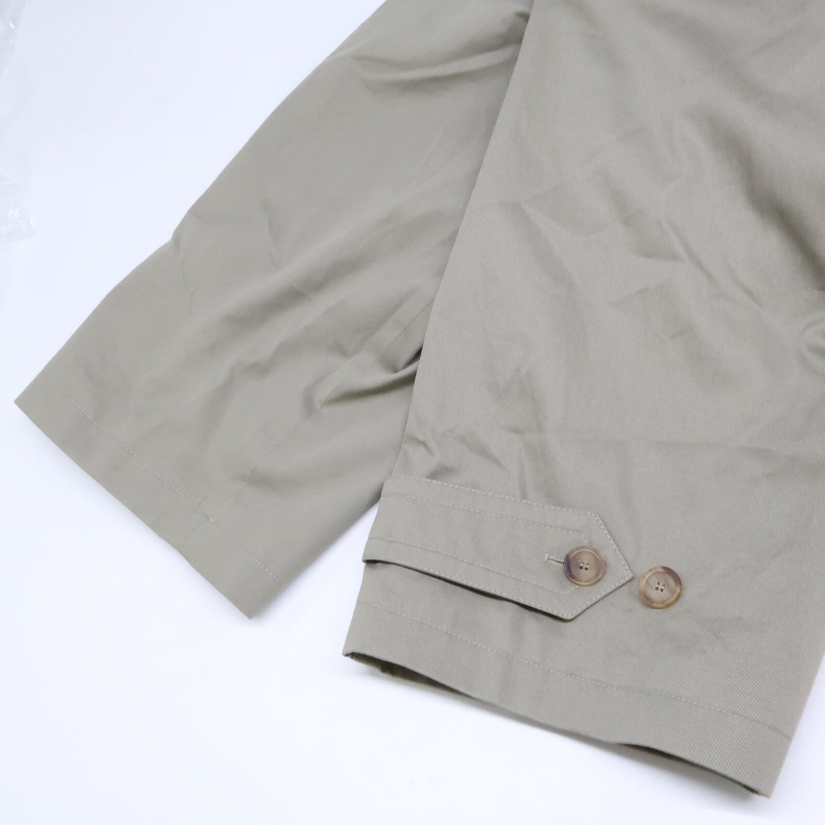 BALENCIAGA バレンシアガ 【新品/国内正規/23年製】751721 フォールデッド オーバーサイズ ベルト ツイル クロップド トレンチ コート