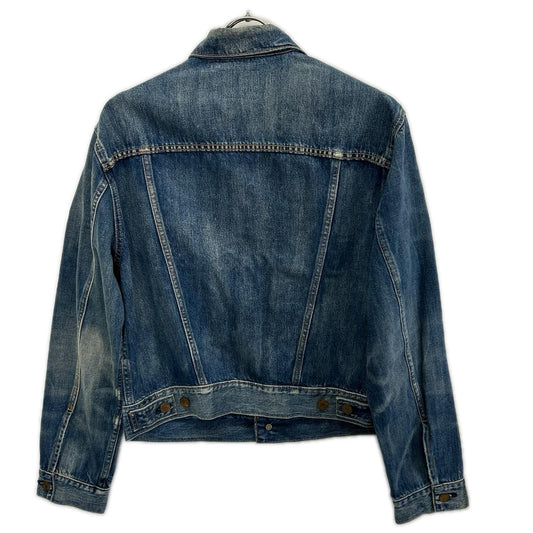Polo by Ralph Lauren Indigo Cotton Washed Denim Trucker Jacket Jacket