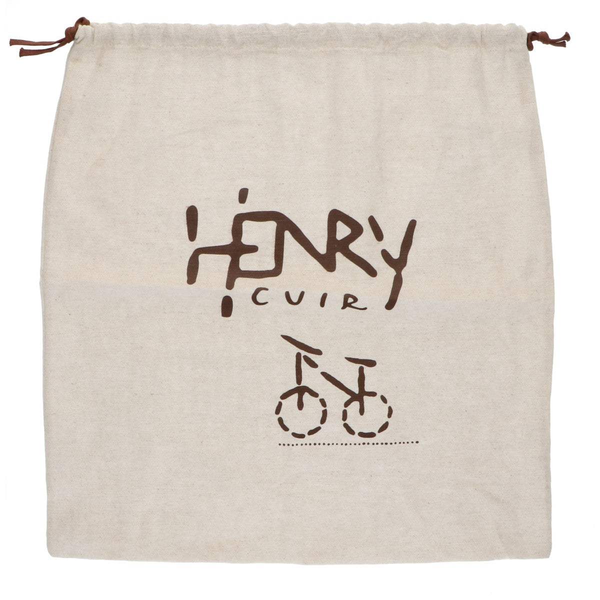 HENRY CUIR アンリークイール レザー フラップ ショルダーバッグ
