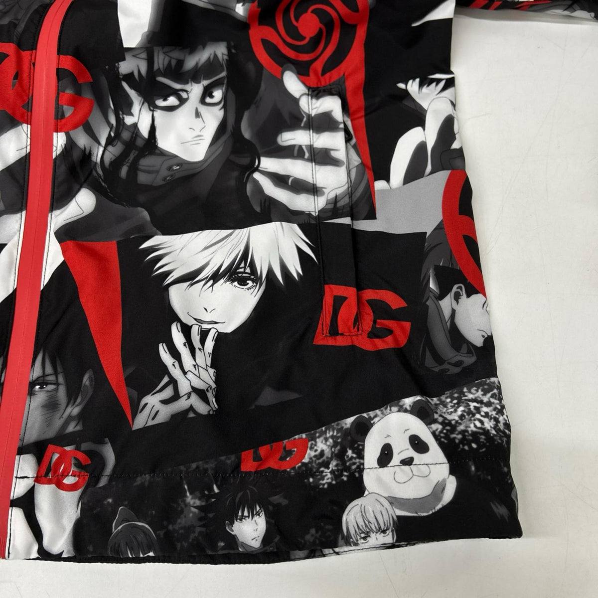 DOLCE&GABBANA ドルチェアンドガッバーナ ×呪術廻戦 I9AGGM ジップアップブルゾン ジャケット