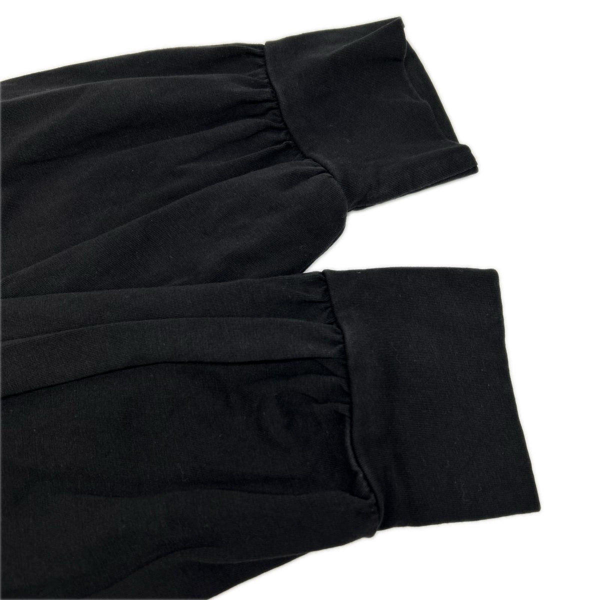 MONCLER モンクレール ×Palm Angeis ブラック MAGLIA GIROCOLLO 長袖Tシャツ トップス