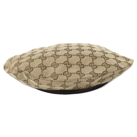 GUCCI グッチ GGキャンバス ベレー帽 帽子