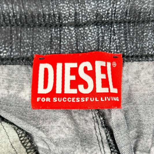 DIESEL ディーゼル ブラック P-THECK-BMCZ トロンプルイユ トラックパンツ ボトムス
