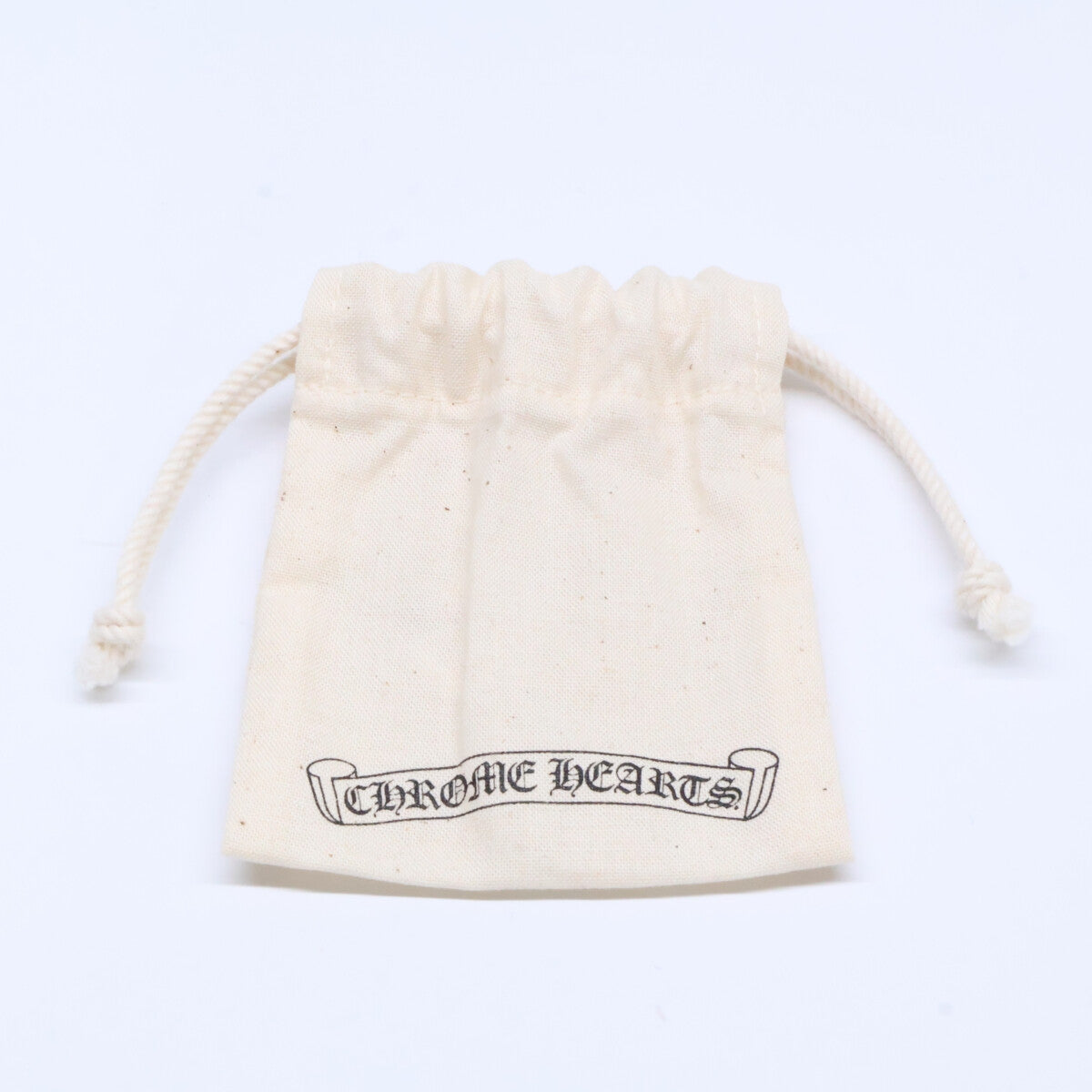Chrome hearts クロムハーツ 【新品同様】925 RUBBER HOOP CROSS SML ラバー クロス フープ 片耳 シングル ピアス