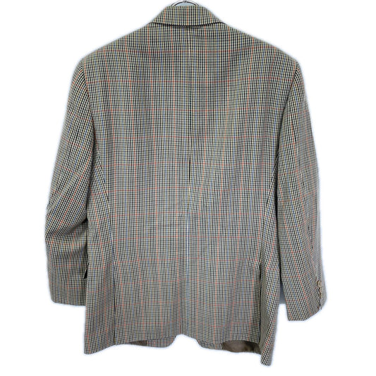 Adriano Cifonelli アドリアーノチフォネリ 80s-90s ブラウン Scabal Super 100 ヴィンテージ チェック ジャケット ジャケット