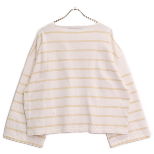 journal standard luxe ジャーナルスタンダード ラックス 美品 ボーダー ボートネックプル トップス 表記無し レディース