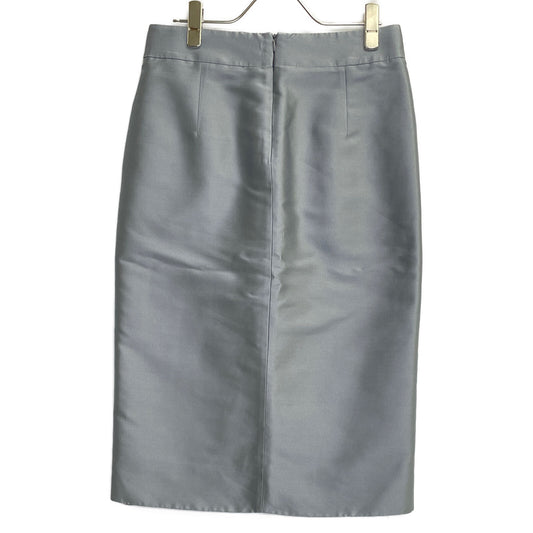 GIORGIO ARMANI Gray 1SHNN04J T02AD Cocoon Slit Skirt Skirt 40 Women's