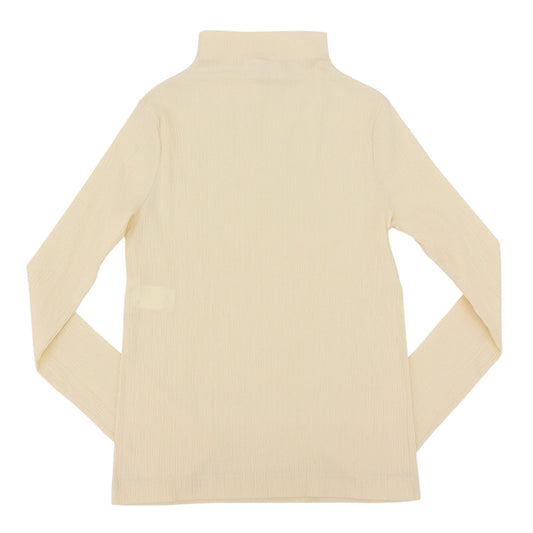 JIL SANDER ジルサンダー ハイネックカットソー トップス レディース アイボリー 34 JSPU707057 トップス