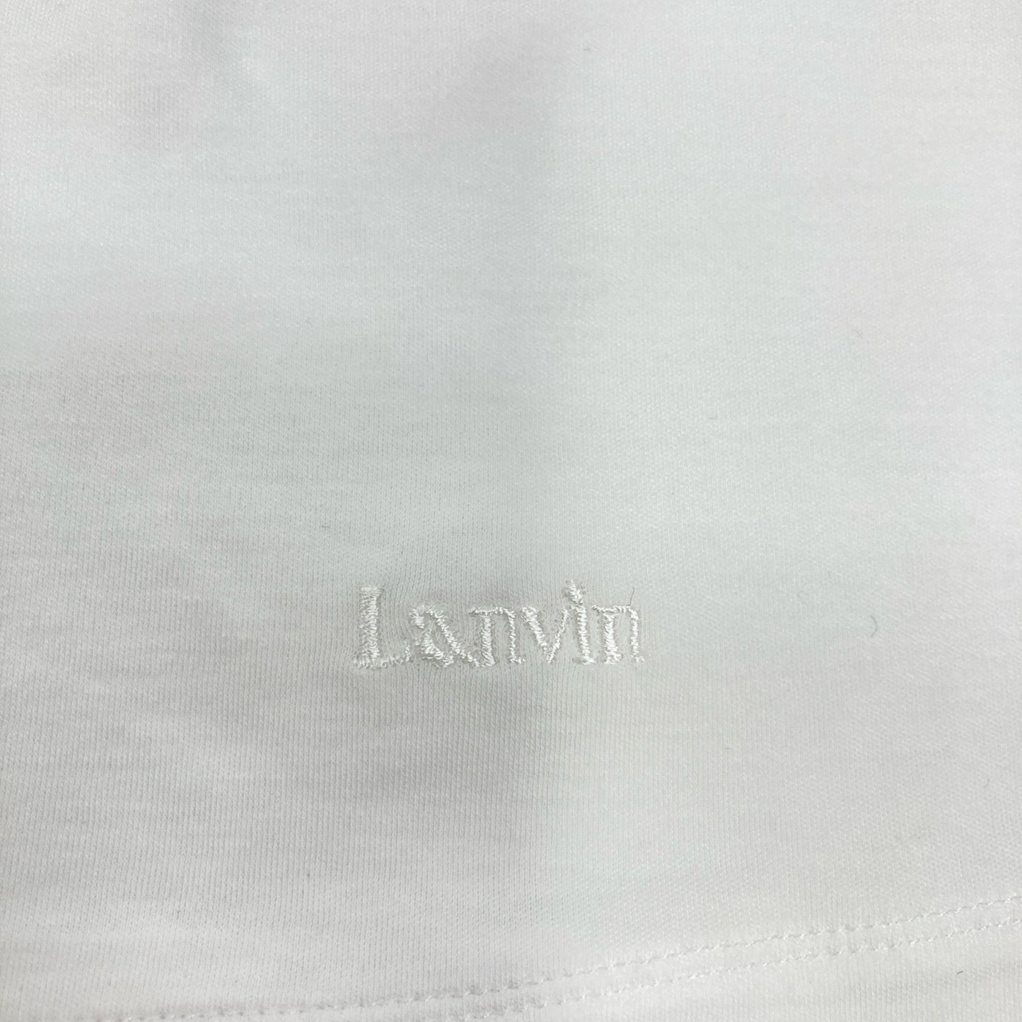 LANVIN ランバン ホワイト TO619J TS02 P18 フリル トップス トップス