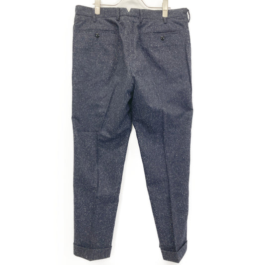 TOMORROWLAND PILGRIM 【美品】61-24-25-04003 MARZOTTO面料 弹力粗花呢 无褶修身西裤/下装 48 男士
