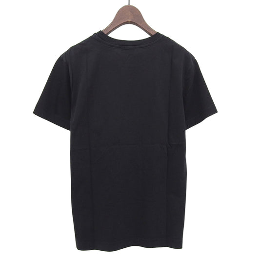 PATOU Patou Logo Print Cotton T-Shirt Top Women's Black XS ES-JE029-99-6 Top