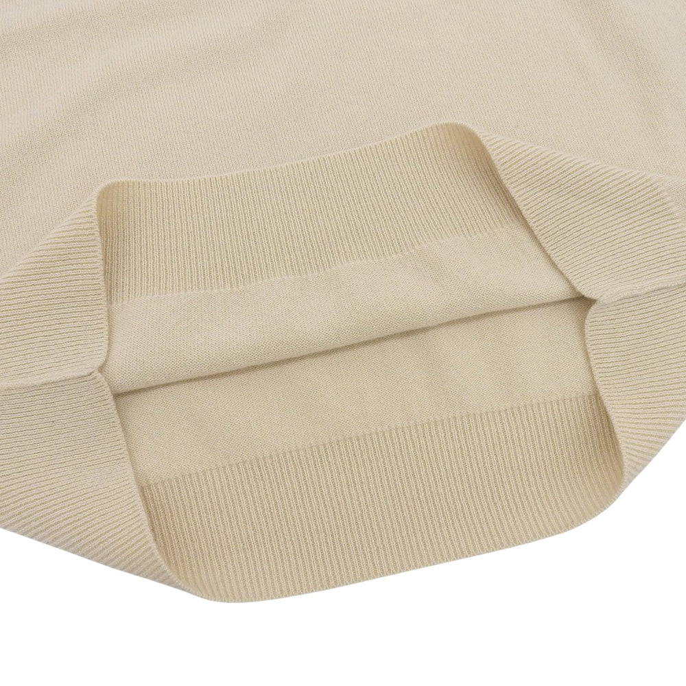 TOYOBOSHI Toyoboshi Like New Itoi ASAYO 100% Cashmere V-Neck Sweater Knit Women's Pale Beige 1 10IT-BC0001 Tops