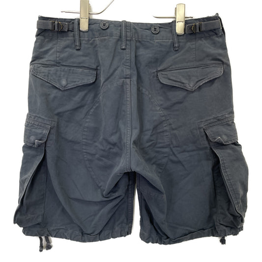 RRL 双R标藏蓝色 M-51 靛蓝染色工装短裤 下装