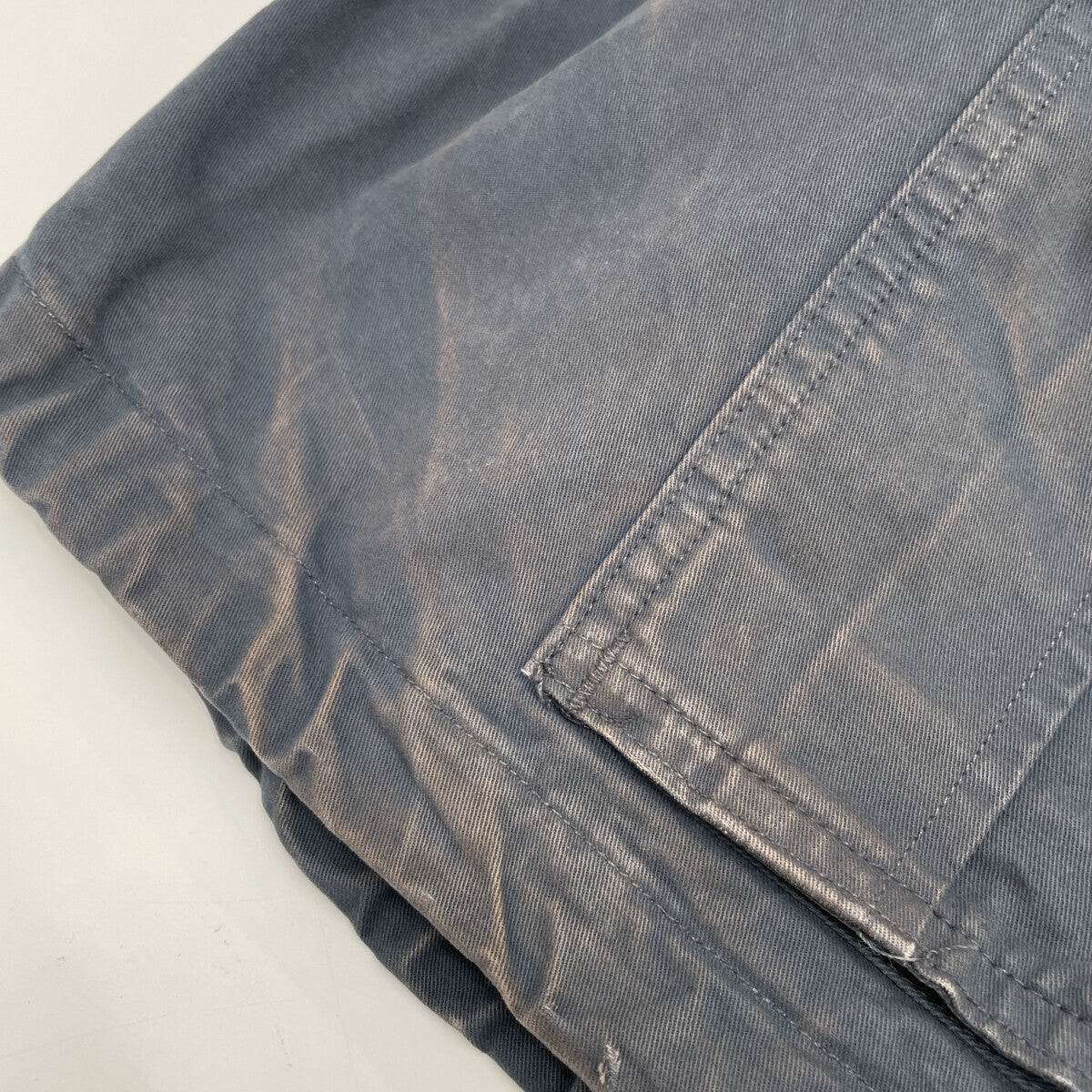 RRL Indigo Dyed M-51 Cargo Shorts Navy