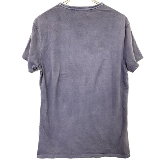 RRL ダブルアールエル パープル×イエロー イーグルアンカー 半袖Tシャツ トップス