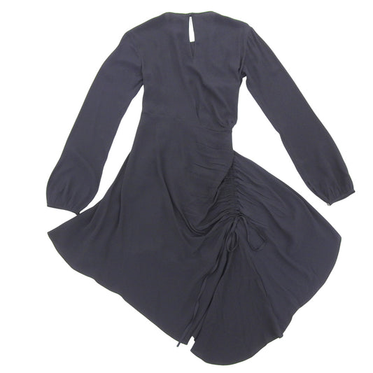 N°21 Numero Ventuno Excellent Condition Silk Blend Dress Women's Navy 36 Dress