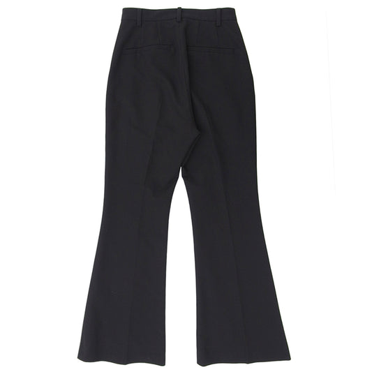 Center Press Slim Flare Pants Bottoms Women's Black 2 17110-7022 24AW Bottoms 2 Women's