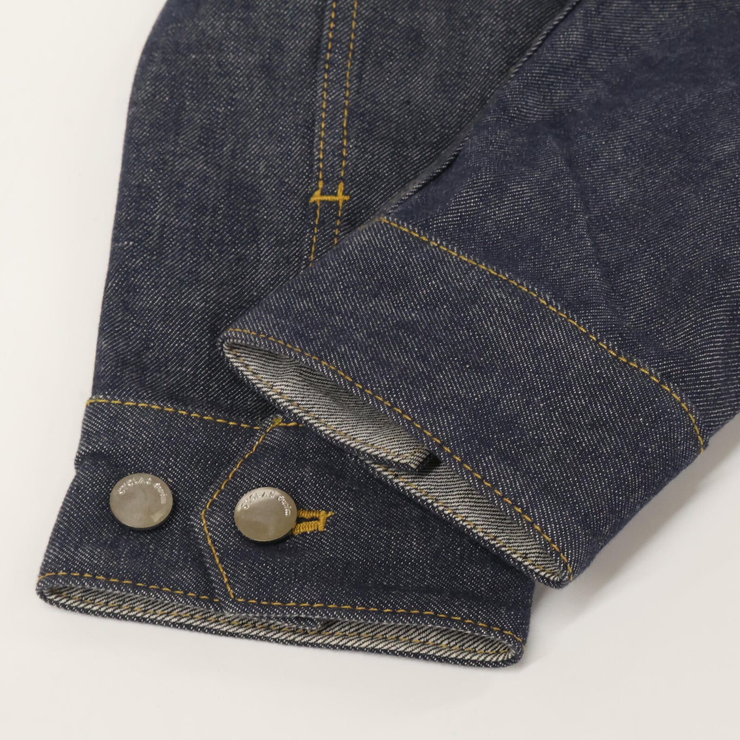 Women's Blue Cotton Rigid Denim Jacket O