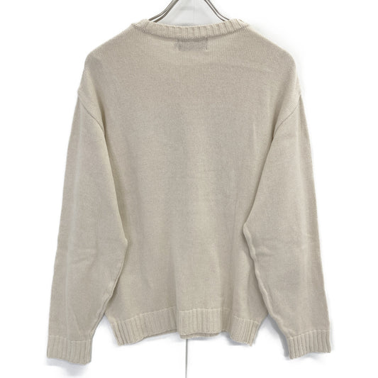 02233NS06 TEDDY Cotton Jacquard Sweater Top S Men's