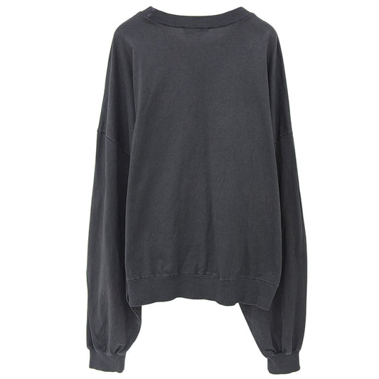 美品 ATOMO FACTORY LS JERSEY PULL トップス レディース チャコールグレー トップス ― レディース