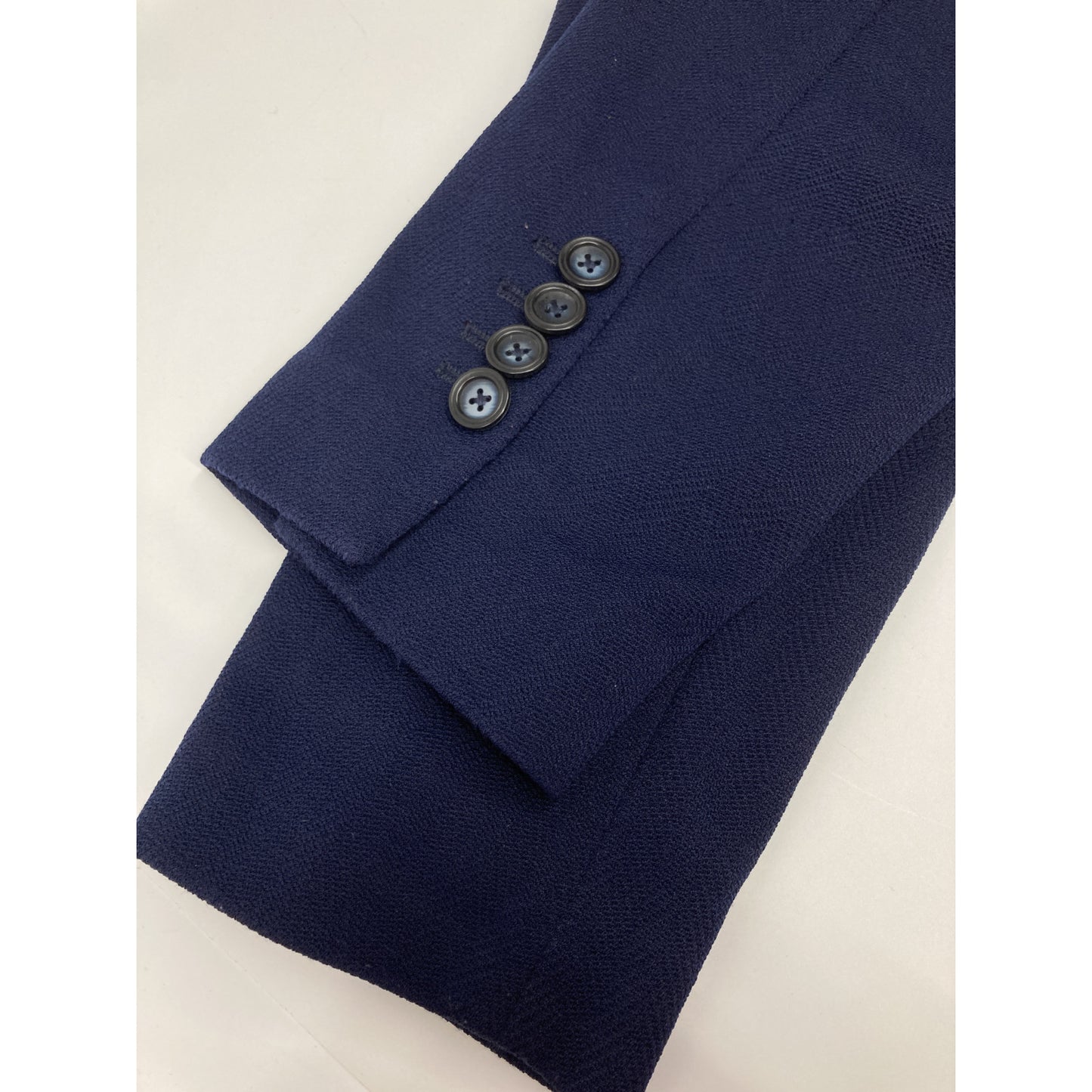 CIRCOLO1901 チルコロ1901 CN2868 ネイビー ストレッチ シャドーストライプ アンコンジャケット ジャケット 46