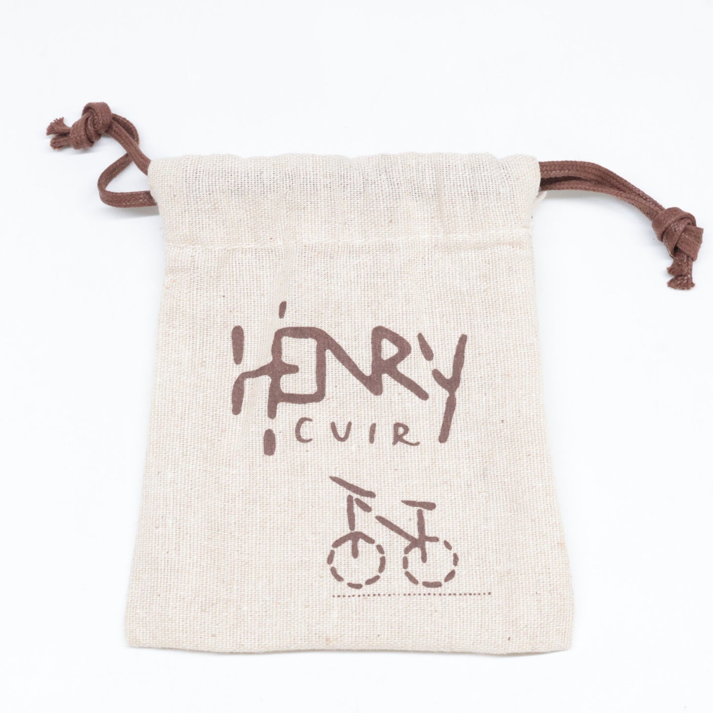 HENRY CUIR アンリークイール フラワー刺繍 レザー カードケース