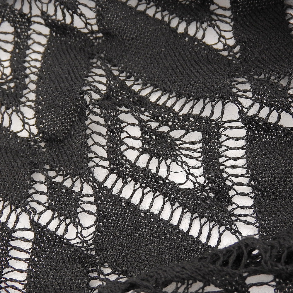 CIVIDINI チヴィディーニ 新品同様 IBISCUS コットン レース ワンピース トップス レディース 黒 ブラック 42 ワンピース 42