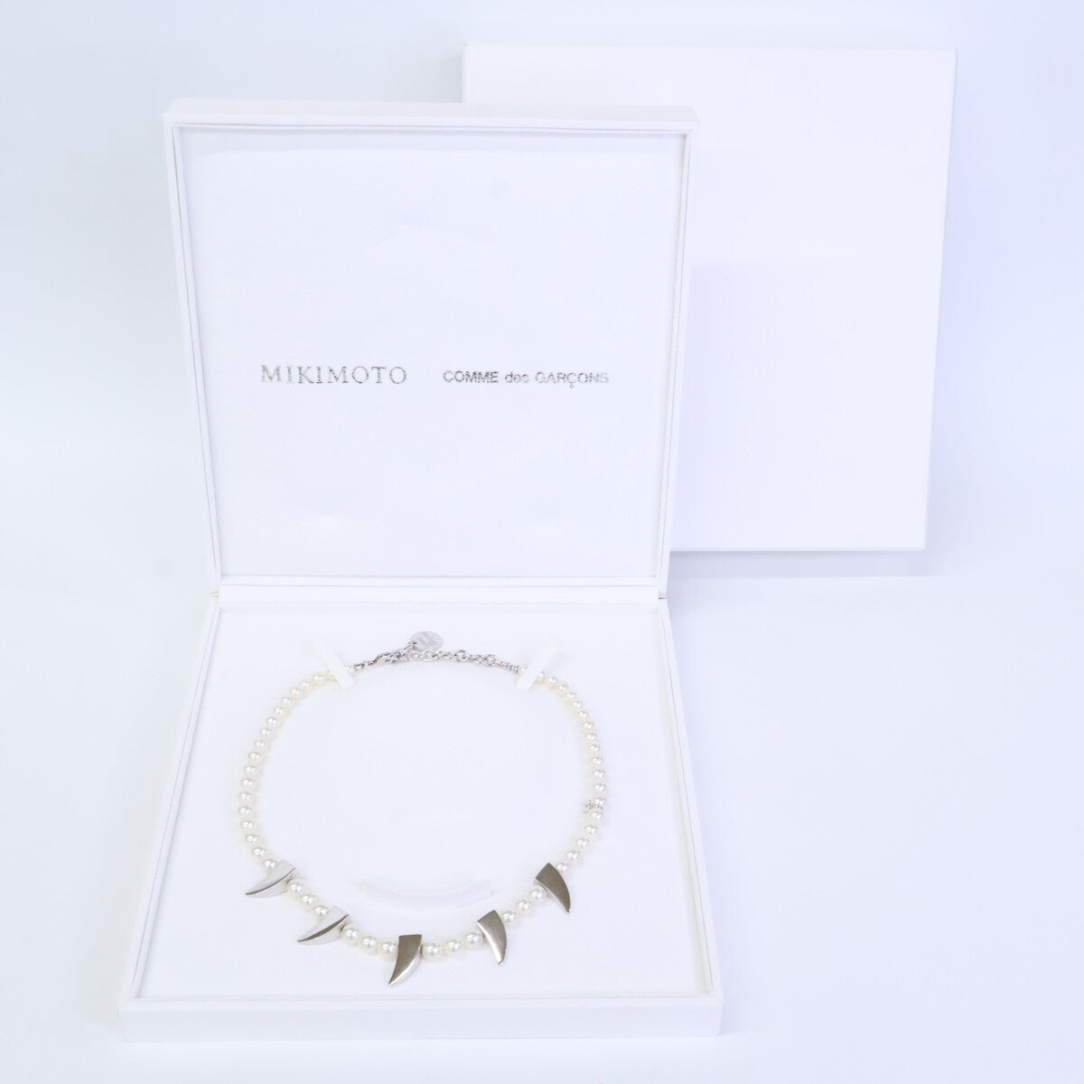 MIKIMOTO ミキモト xコムデギャルソン 第2弾 925 アコヤ真珠 パール ネックレス