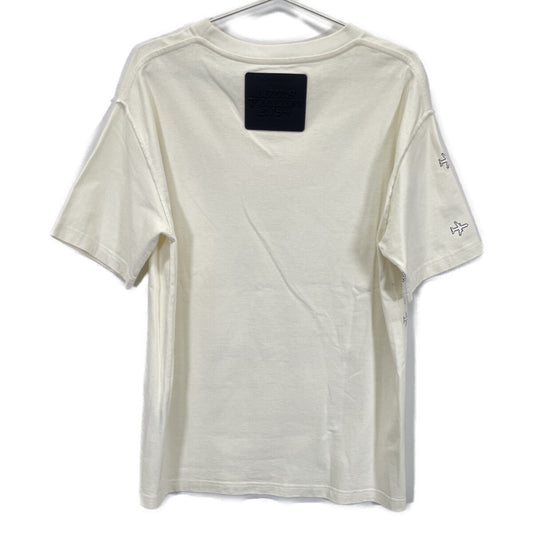 LOUIS VUITTON White RM201G NPL HIY36W Airplane Print T-shirt Top