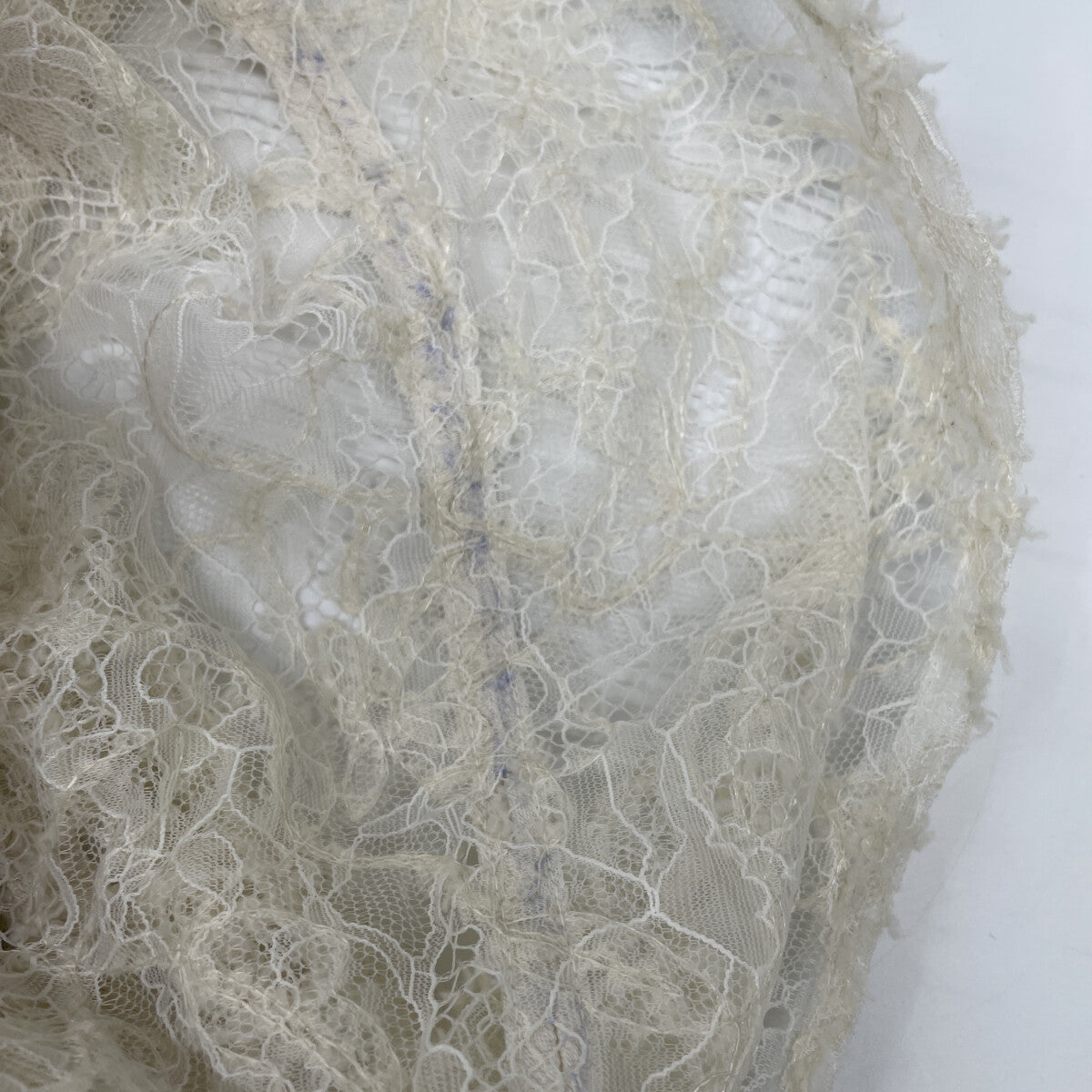 WHITE LACE DRESS ONE-PIECE XS Women's