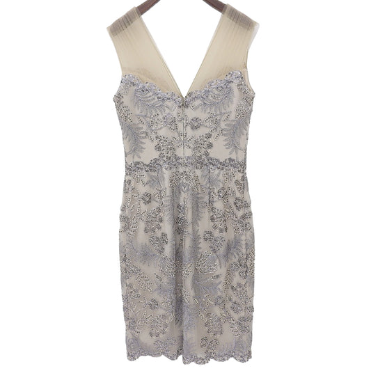 TADASHI SHOJI 塔达希 庄司 Engle 刺绣连衣裙 女士 银色 4 BCE19511M 连衣裙