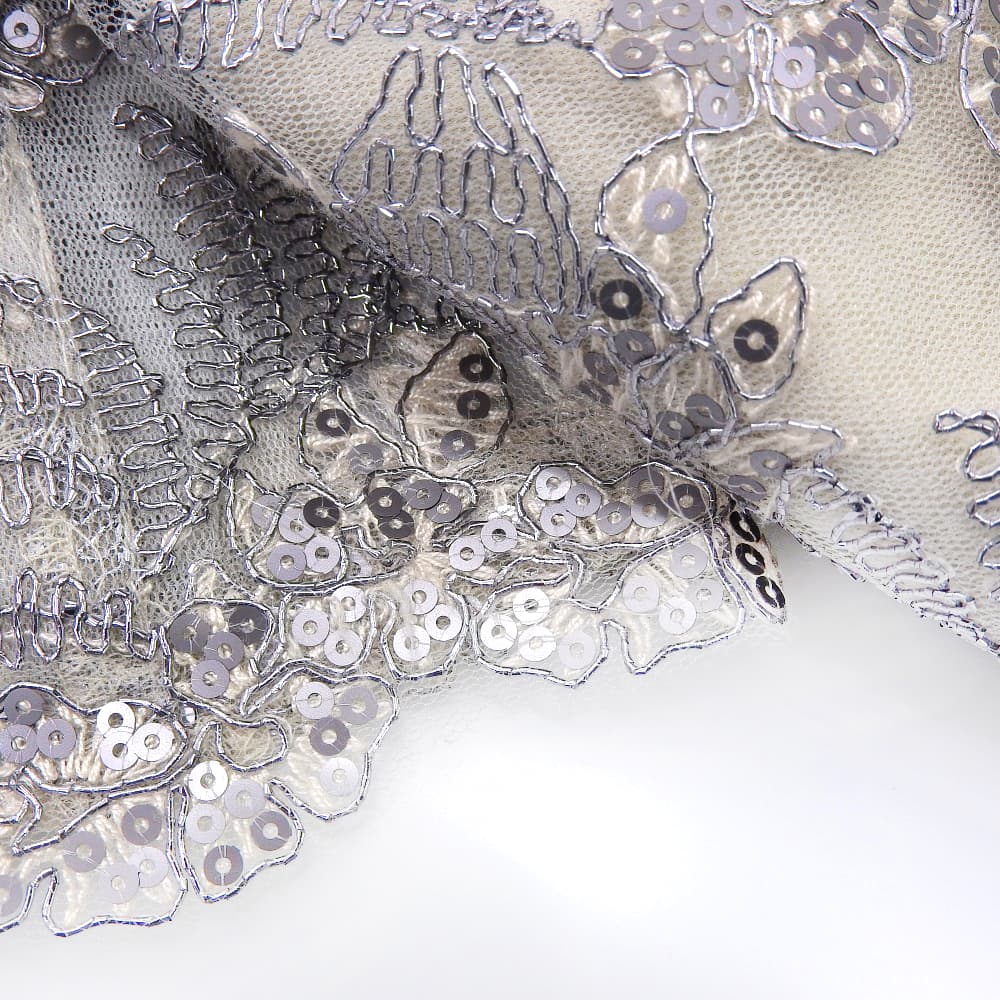 TADASHI SHOJI タダシショージ Engle Embroidered Dress ワンピース レディース シルバー 4 BCE19511M ワンピース 4