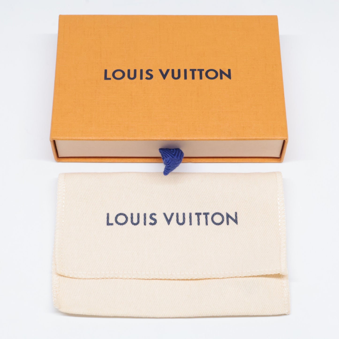 LOUIS VUITTON ルイヴィトン 【美品】ポルト カルト・LV チャーム カードケース