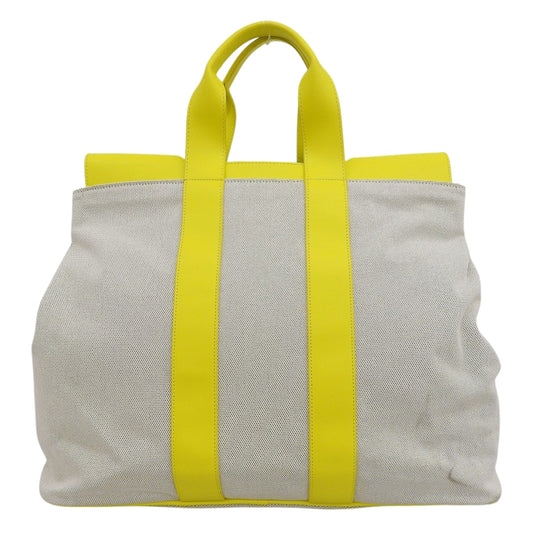 Two Tone Kante Bag Canvas Tote Bag for Women Yellow Tote Bag for Women