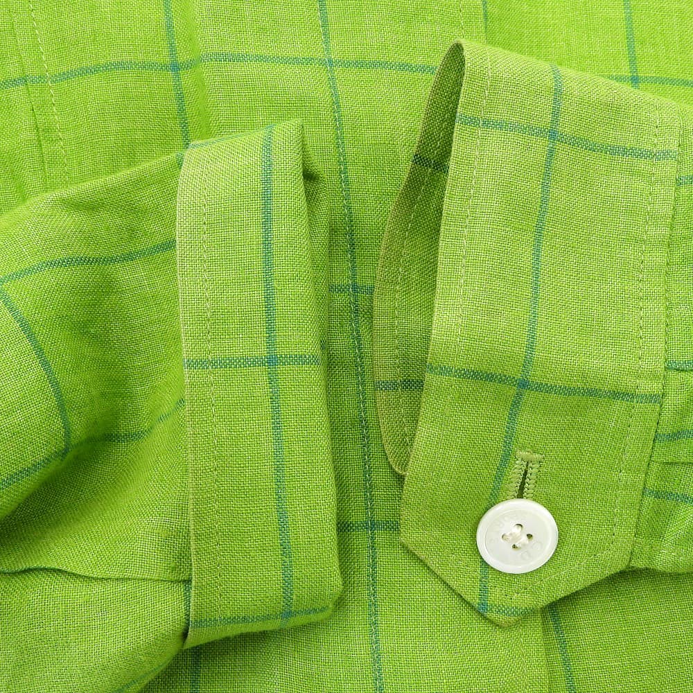 ChristianDiorSports クリスチャンディオールスポーツ ウインドーペーン リネン シャツ ジャケット レディース L ジャケット L